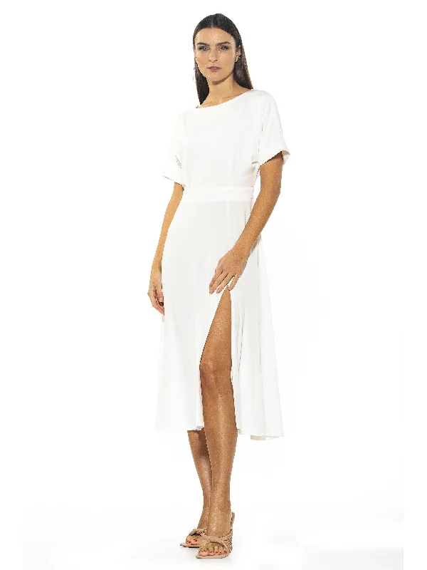 Lana Midi Dress Cozy Knit Midi Dress