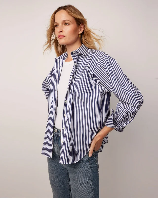 Isabel Shirt Trendy Ruffled Short Sleeve