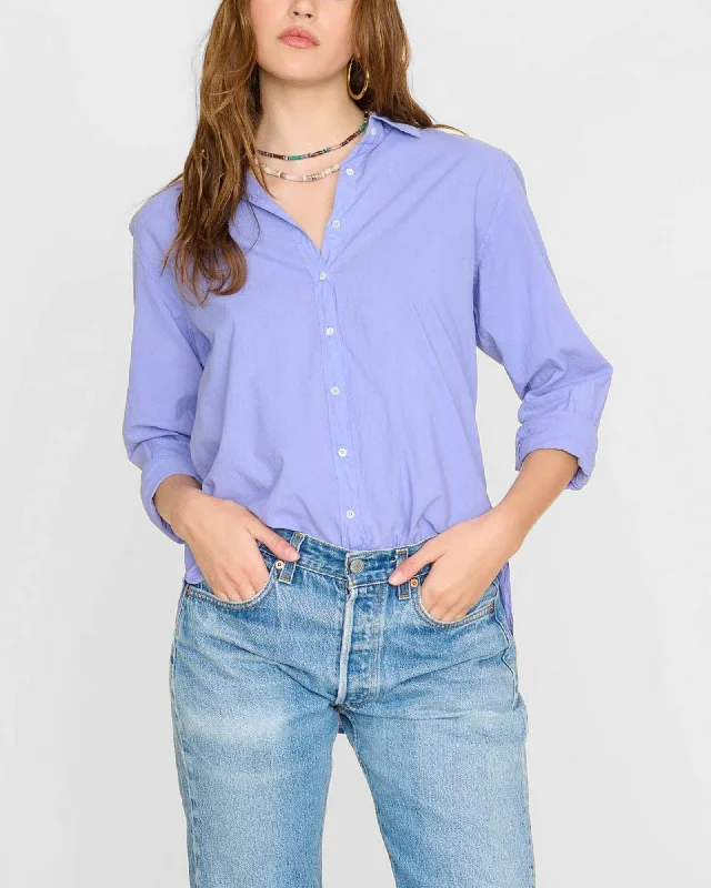 Beau Shirt Trendy Tie-Front Short Shirt