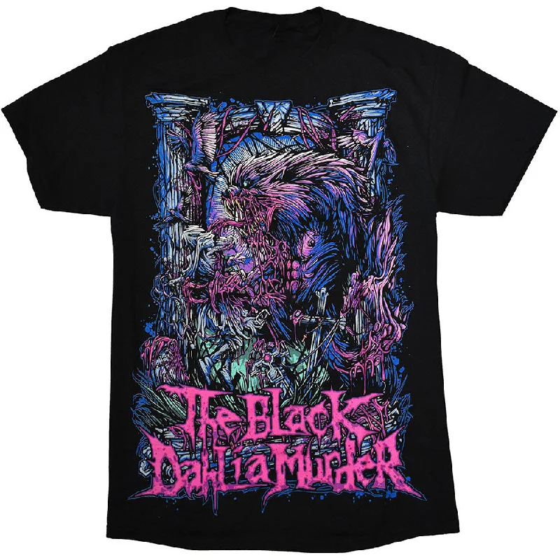 The Black Dahlia Murder | Official Band T-Shirt | Wolfman Satin Blend Silk Blend Wool Blend