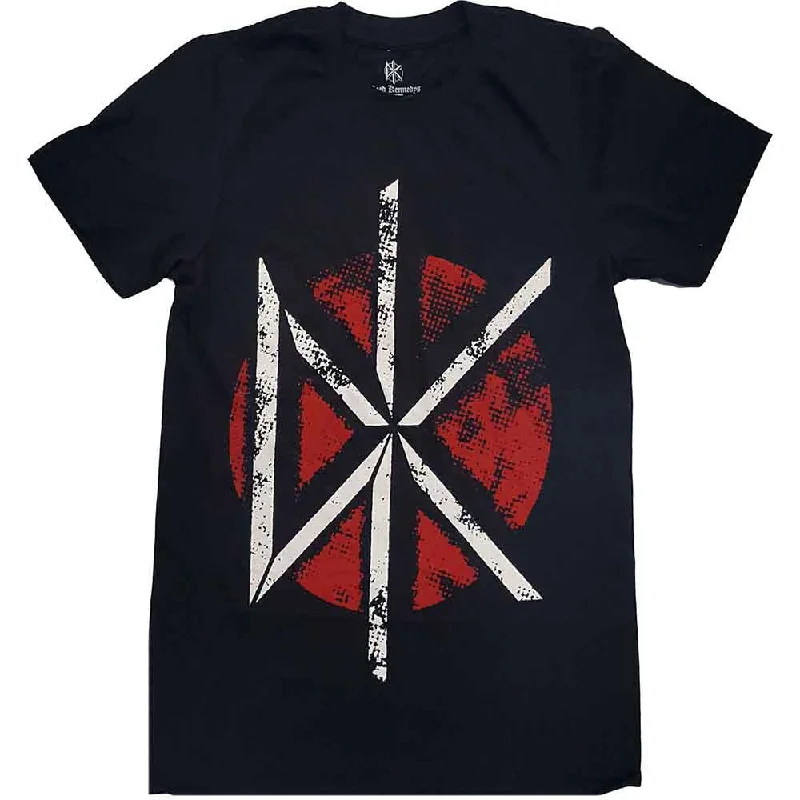 Dead Kennedys | Official Band T-Shirt | Vintage Logo (Back Print) Denim Fabric Leather Fabric Suede Fabric