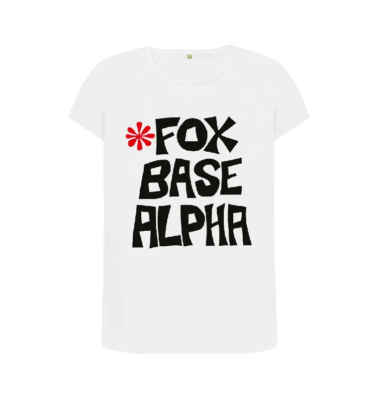 Fox Base Alpha crew neck t-shirt Knit Fabric Woven Fabric Fleece Fabric