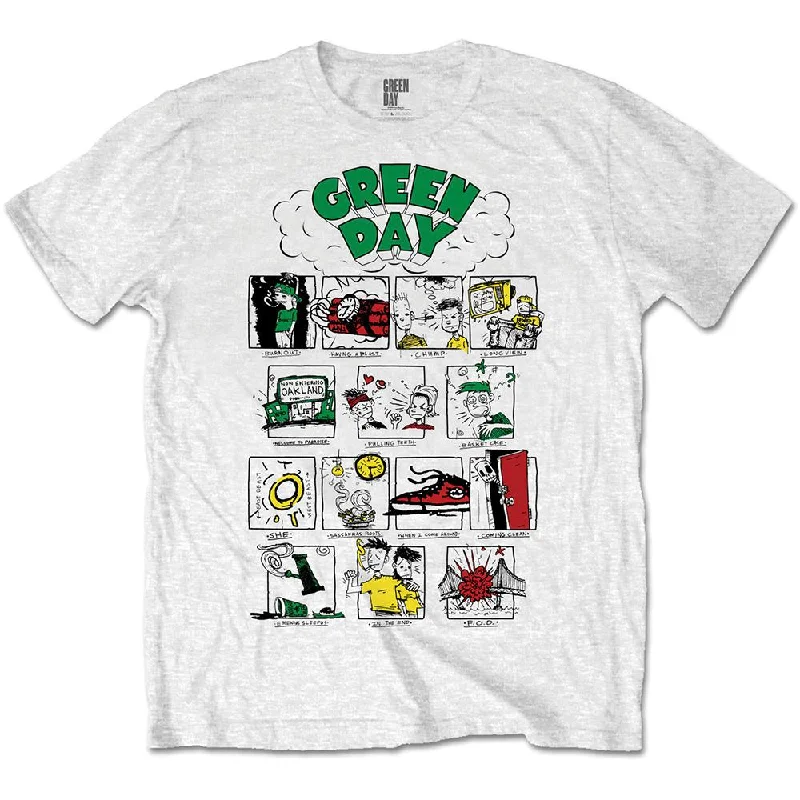 Green Day T-Shirt: Dookie RRHOF Anti-Shrink Durable Soft