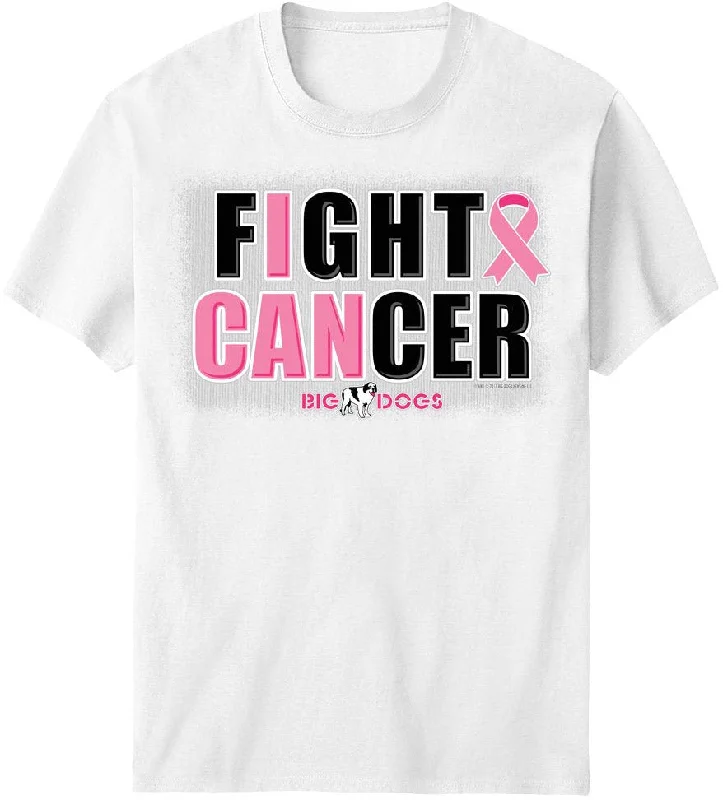 I Can Fight! Pink Ribbon T-Shirt Chenille Brocade Lace