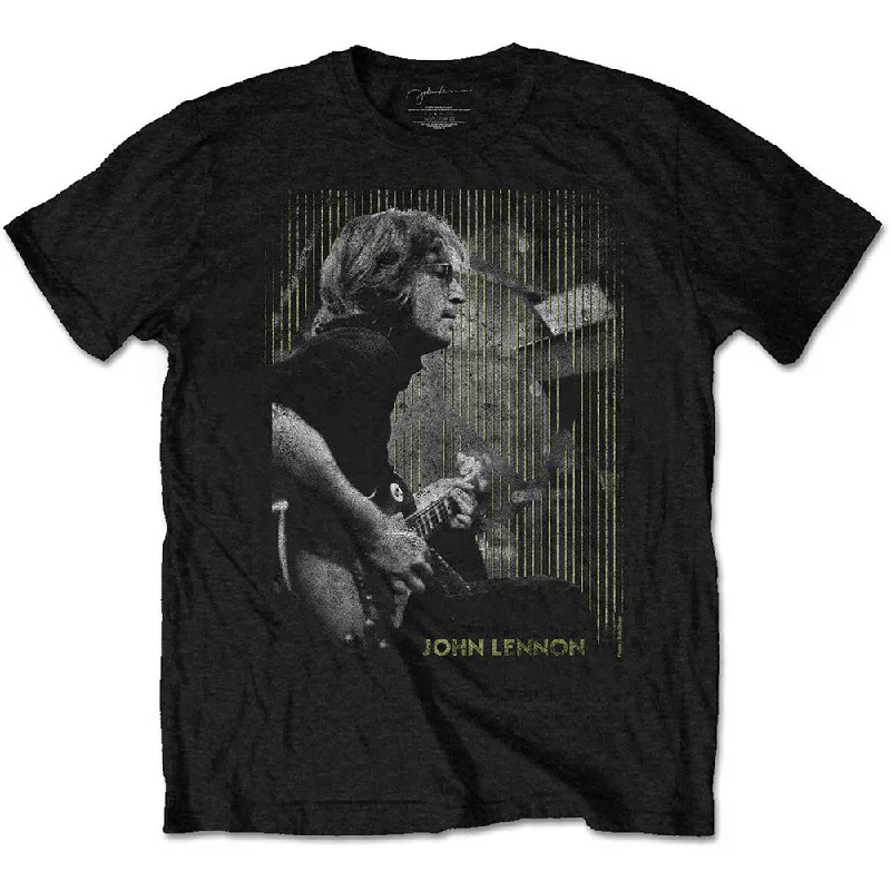 John Lennon | Official Band T-Shirt | Gibson Spandex Blend Rayon Blend Denim Blend