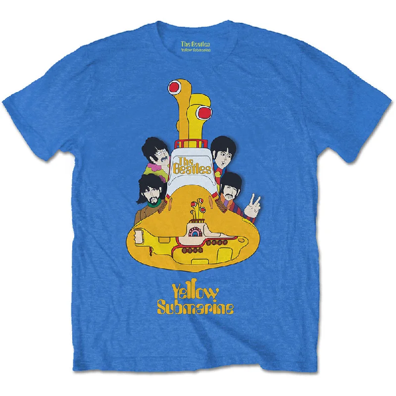 The Beatles | Official Band T-Shirt | Yellow Submarine Sub Sub Fleece Fabric Down Fabric Feather Fabric