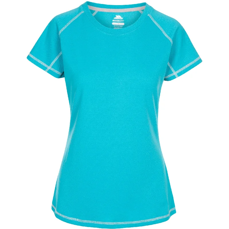 Viktoria Women's Active T-Shirt - Marine Graphic T-Shirt Round Neck Polyester