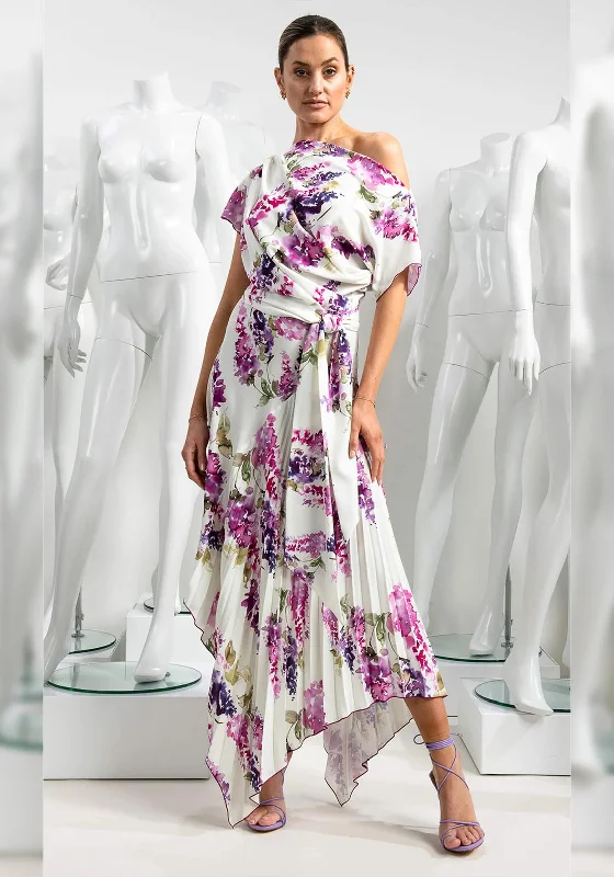 Kevan Jon Wisteria Floral Maxi Dress, Multi Comfortable Bohemian Maxi Dress