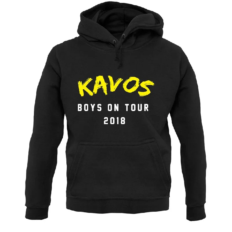 Boys On Tour Kavos Unisex Hoodie Hoodie with Emblem Brand Identity