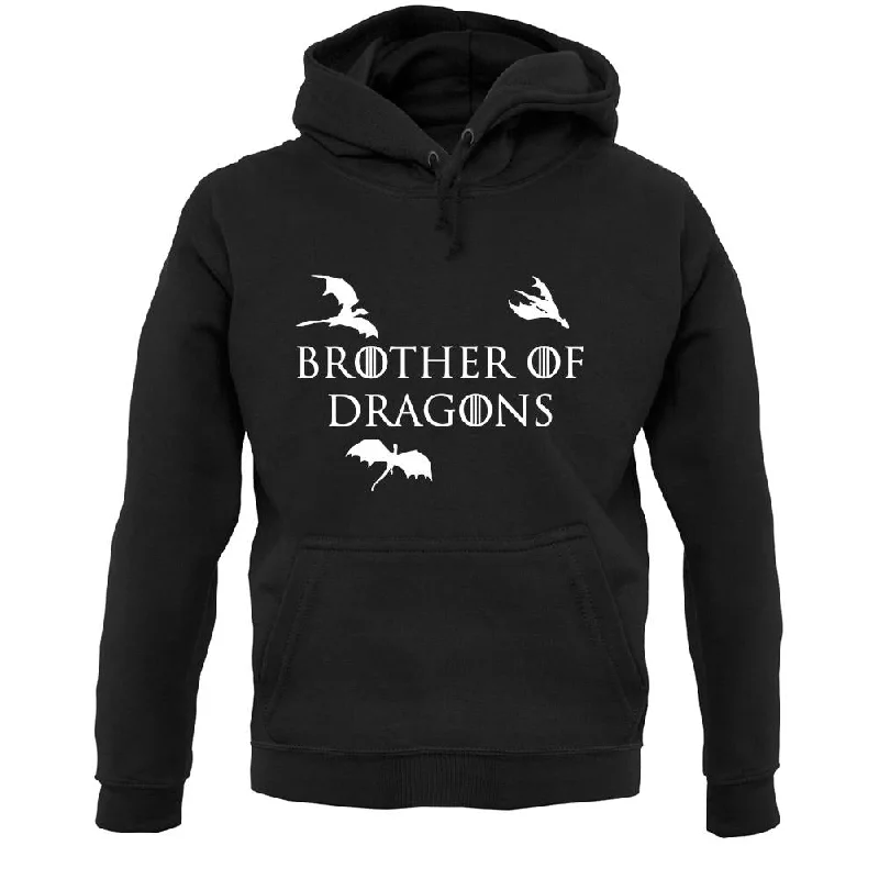 Brother Of Dragons Unisex Hoodie Hoodie with Hood Adjustable Protection