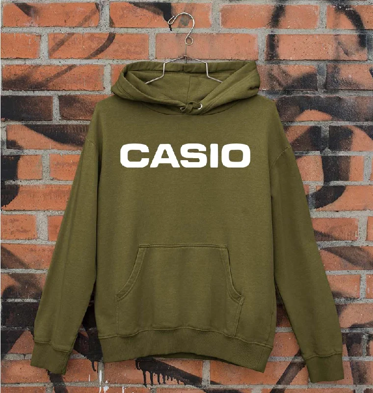 Casio Unisex Hoodie for Men/Women Hoodie Crop Top Short Trendy