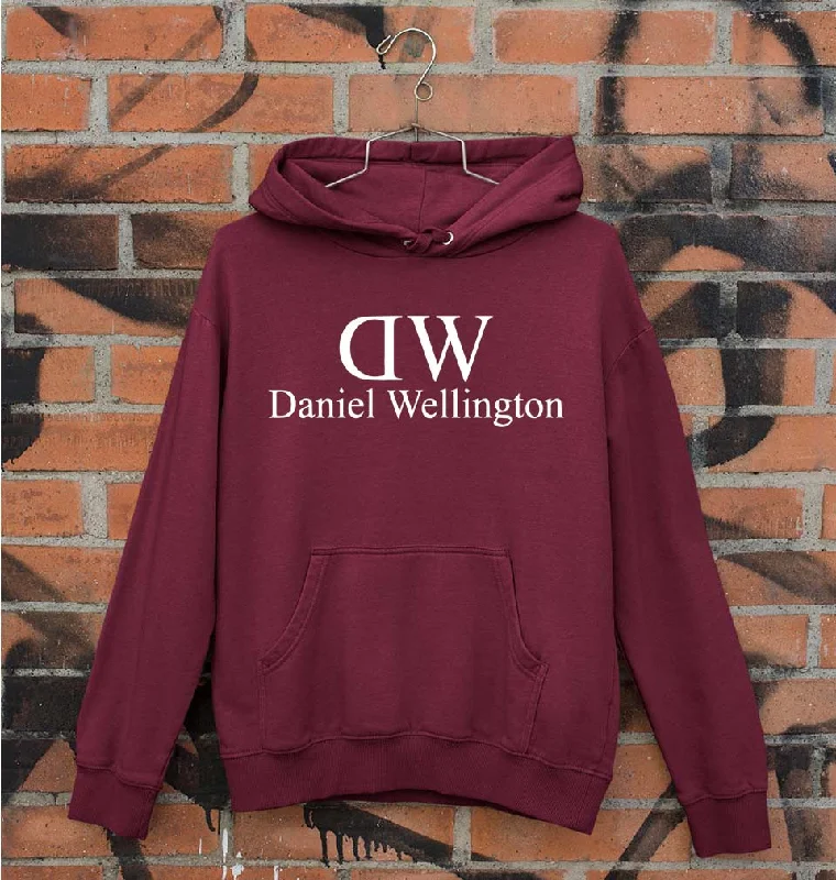 Danial Wellington Unisex Hoodie for Men/Women Hoodie with Hem Lace Feminine Delicate