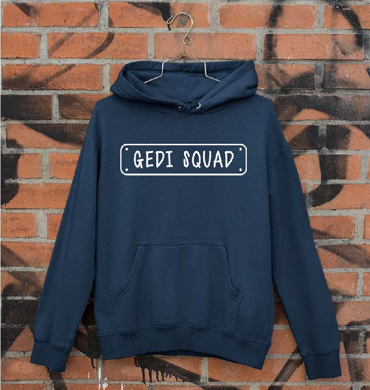 Gedi Squad Unisex Hoodie for Men/Women Hoodie with Sequins Glamorous Eye-catching