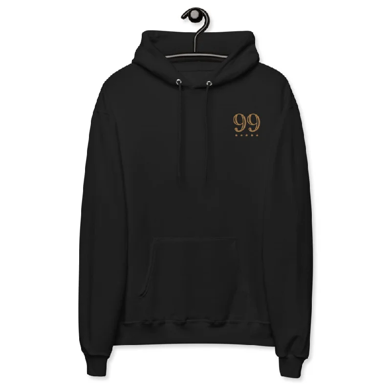 Imperfectly Perfect | Embroidered Unisex fleece hoodie Hoodie with Embroidery Detailed Premium