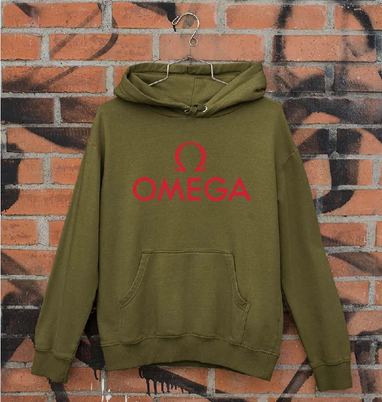 Omega Unisex Hoodie for Men/Women Hoodie with Contrast Stitching Detailed Premium