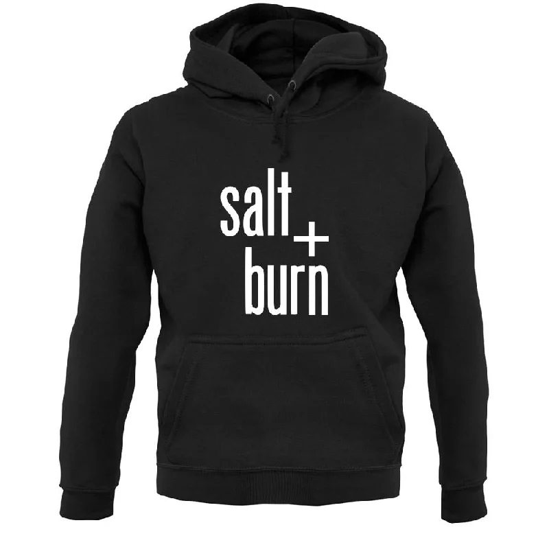 Salt And Burn Unisex Hoodie Hoodie with Magnetic Closure Innovative Modern