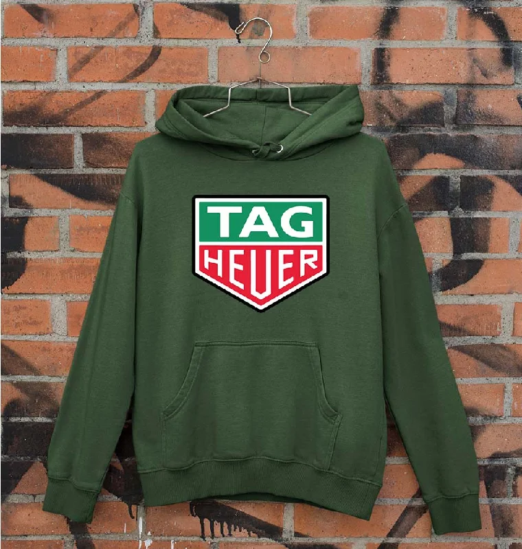 TAG Heuer Unisex Hoodie for Men/Women Hoodie with Full-Zip Functional Layering