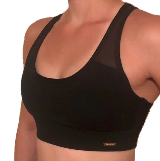 Empower By Dr Anh - Black Empower Sports Bra Ultra-Light Bra