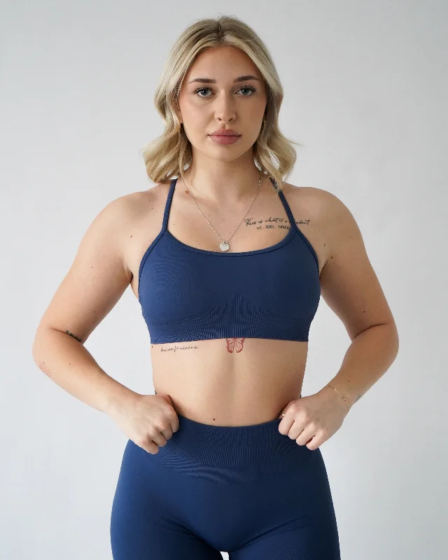 Enhance Vital Sports Bra - Denim Adjustable Comfort Bra