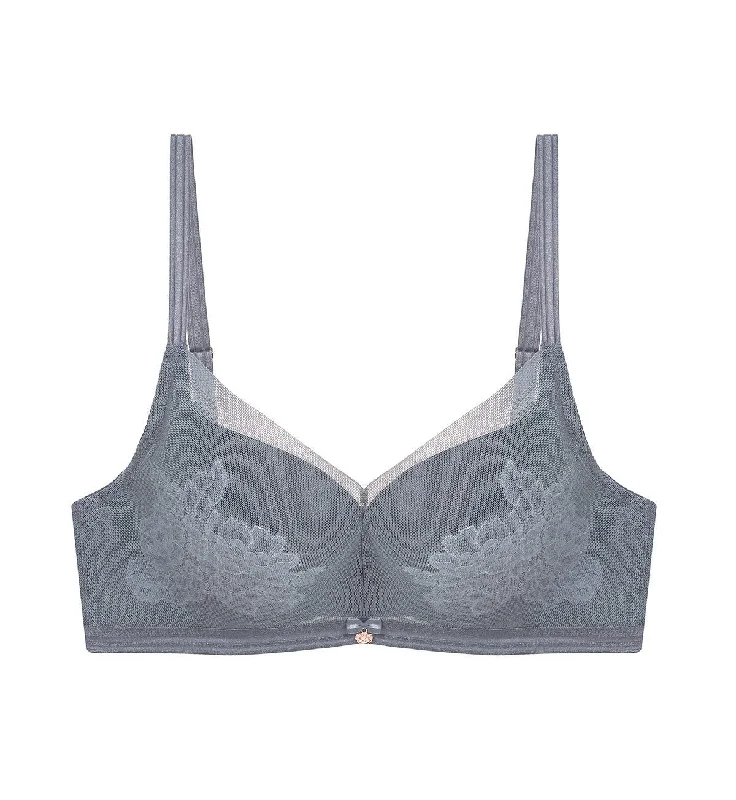 FLORALE PAEONIA WIRED BALCONY BRA Elegant Lace Bralette