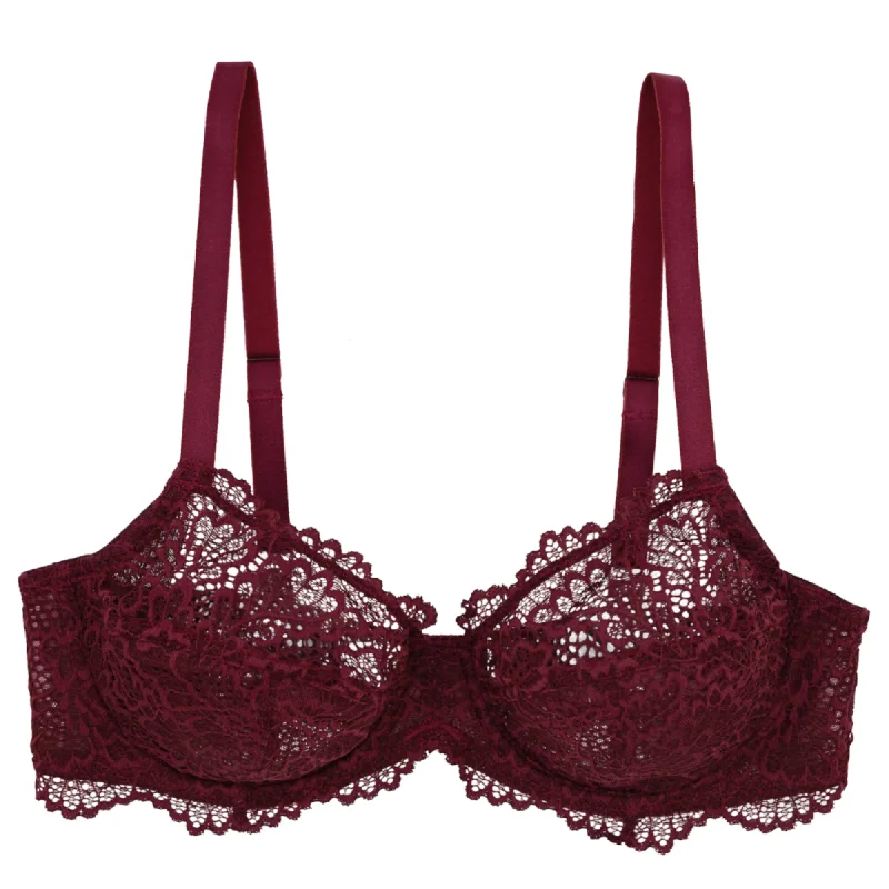 Liberte Nolita Lace Demi Bra Wireless Push-Up Bra