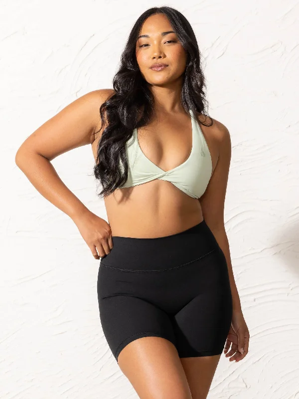 NKD Twist Sports Bra - Cucumber Stylish Strapless Bra