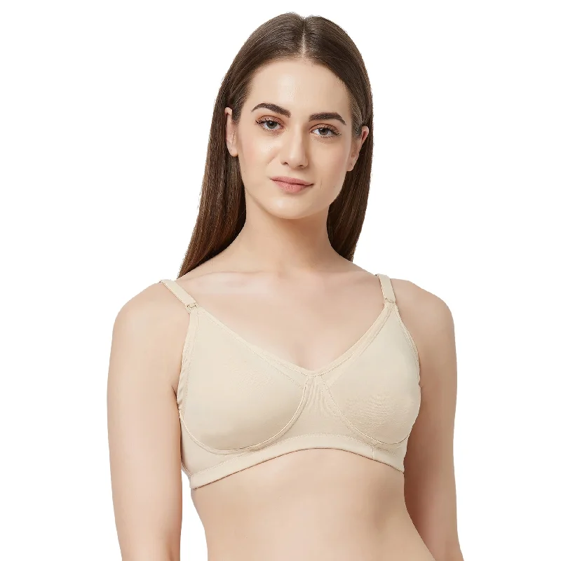 Non Padded Non Wired Nursing Bra-CB-331 Soft Padded Bralette