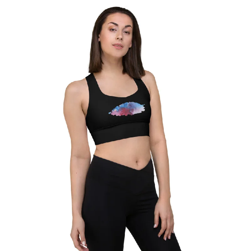 Notes In The Dark Longline sports bra Comfort Fit Bralette