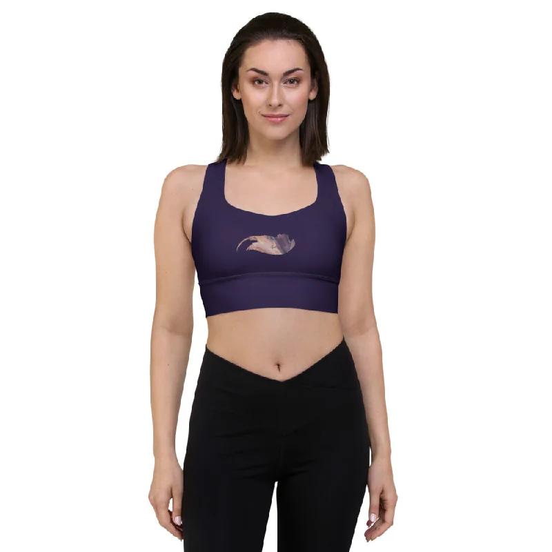 Pflaume Longline sports bra Smooth Fit Bra