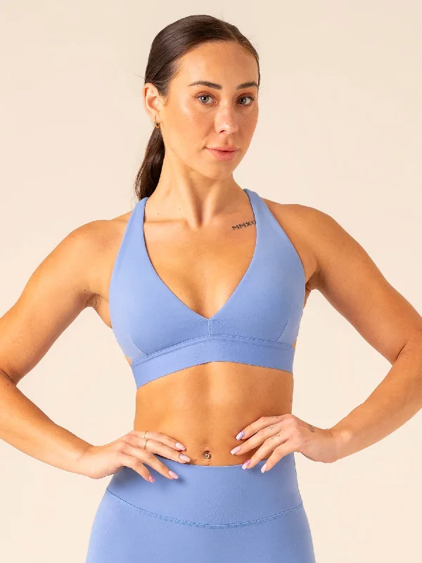 Prime Sports Bra - Cornflower Blue Active Support Bra