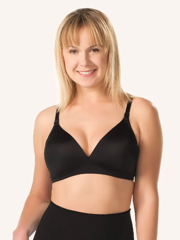 The June - Contoured Seamless Wirefree Nursing Bra Adjustable Fit Bra