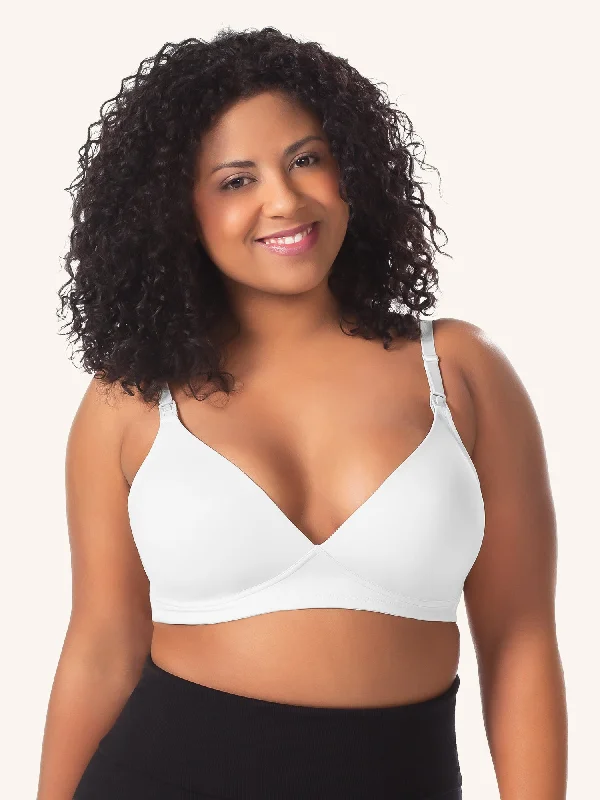 The June - Contoured Seamless Wirefree Nursing Bra Lightweight Cotton Bra