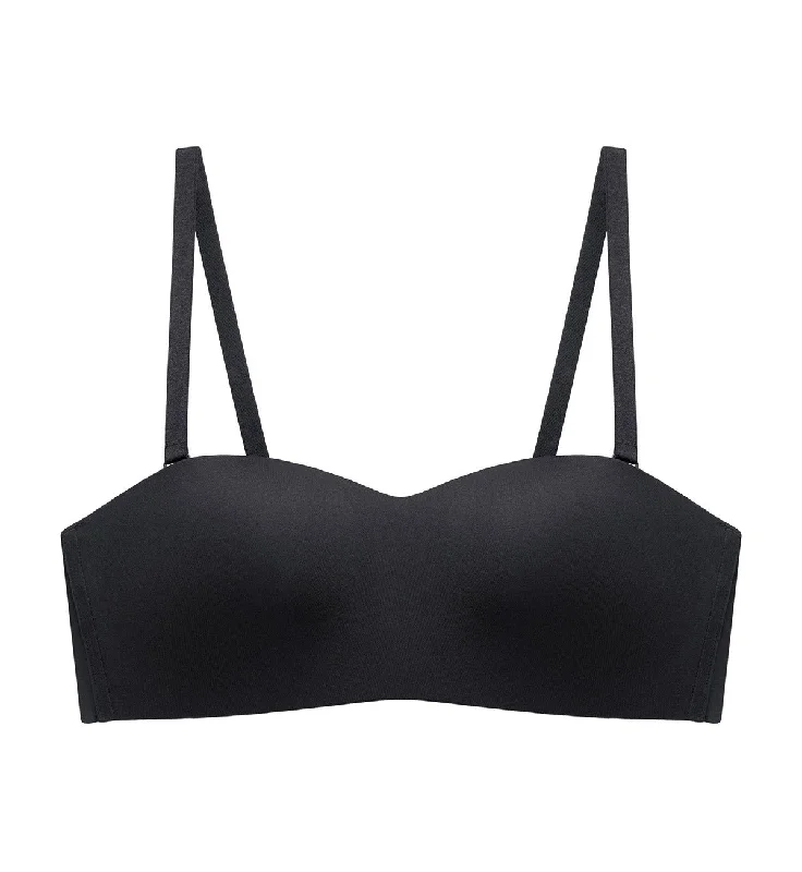 Tri-Zone Non Wired Padded Detachable Bra Full Support Bra