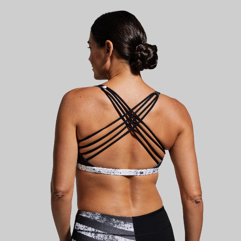 Vitality Sports Bra (Thin Red Line) Seamless Push-Up Bra