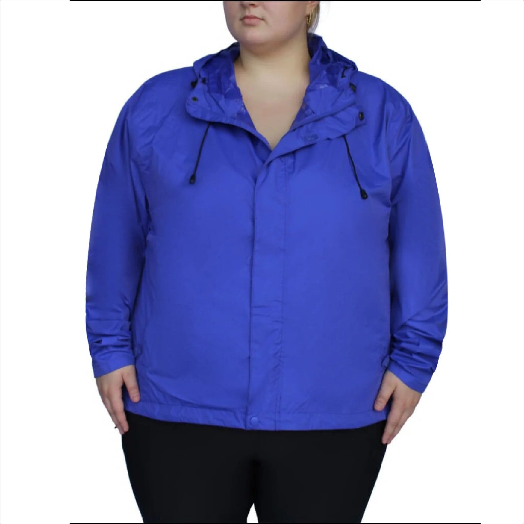 Women’s Plus Size Packable 1X-6X Windbreaker Rain Jacket Fleece Jacket Down Jacket Feather Jacket