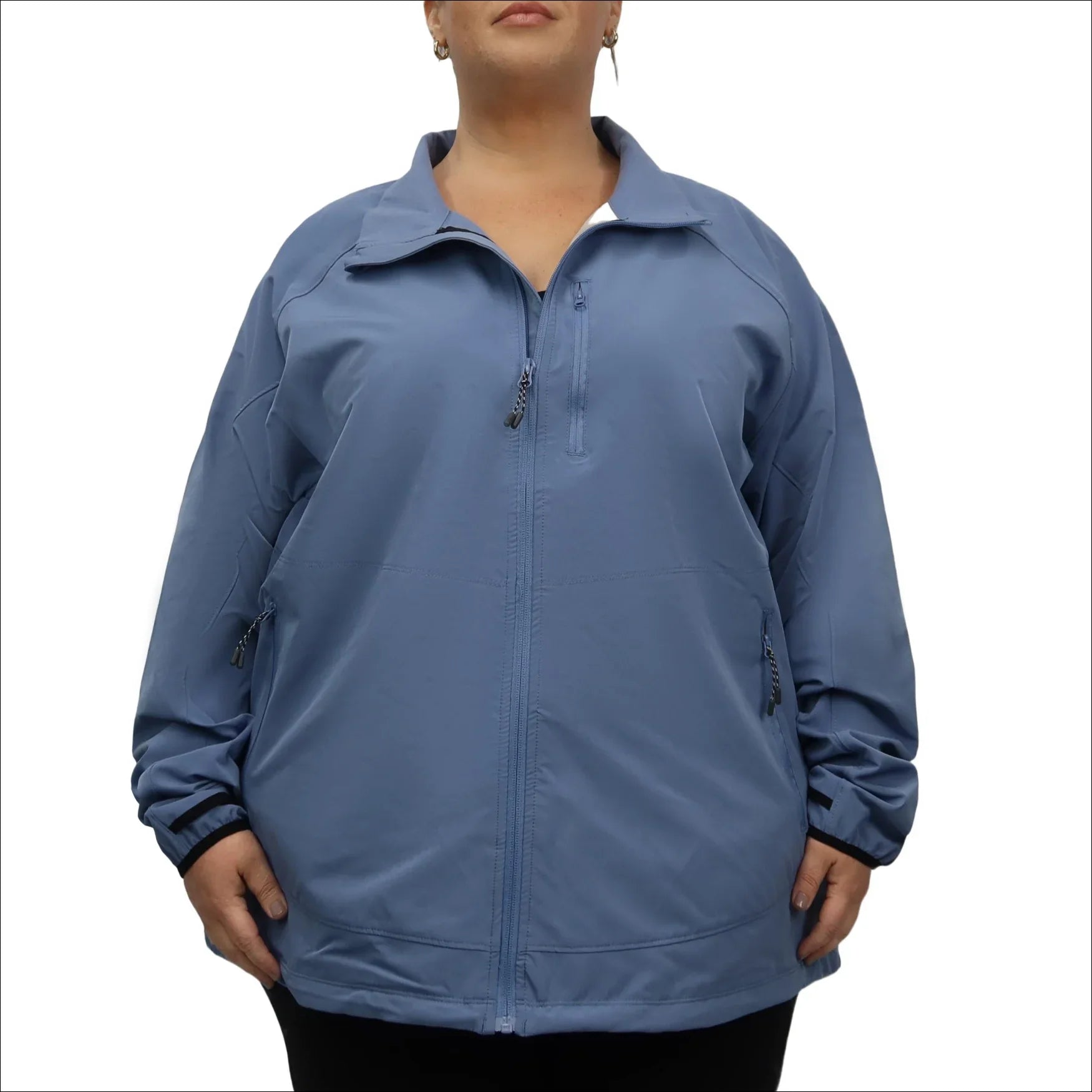 Women’s Plus Size Sabre 2X-6X Stretch  Rain Jacket Denim Jacket Leather Jacket Suede Jacket