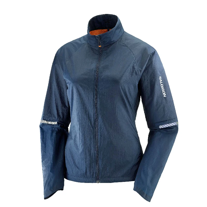 Salomon | Women's Sense Flow Jacket - Carbon Mesh Jacket Canvas Jacket Denim Jacket