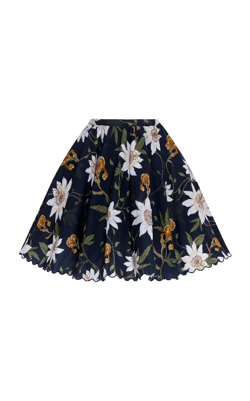 Leonora Pasiflora Mini Skirt lace skirt romantic