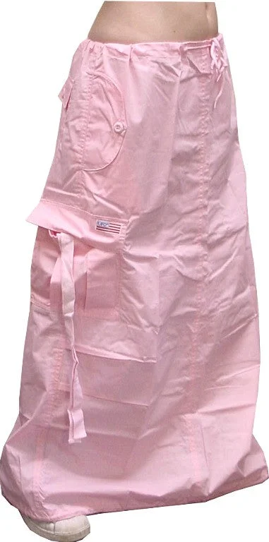 Ufo Utility Cargo Skirt (Pink) belted skirt waist