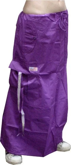 Ufo Utility Cargo Skirt  (Purple) satin skirt smooth