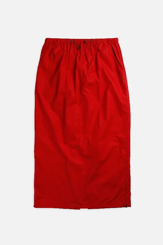 Deadstock Cargo Cherry Skirt - XXL cotton skirt soft